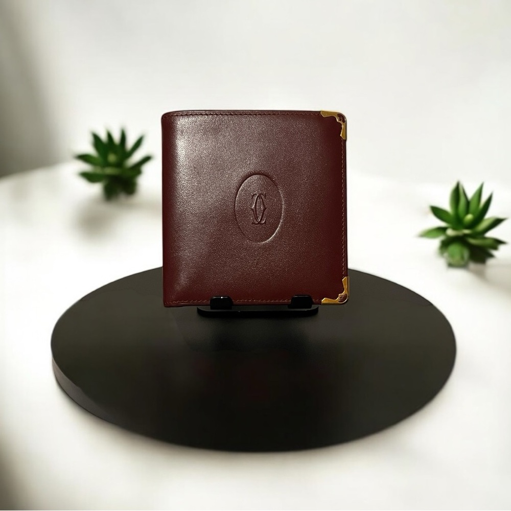 Cartier Vintage EUC Bi-Fold Wallet